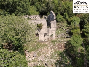 For sale semi detach ruin Zelenika Herceg Novi