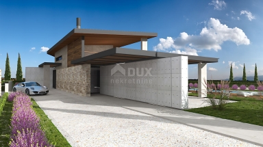 ISTRIA, VODNJAN - Luxury villa under construction with panoramic views
