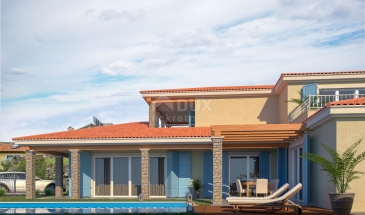 ISTRIEN, MOMJAN - Schöne Villa mit Pool und Panoramablick auf die Natur und das Meer