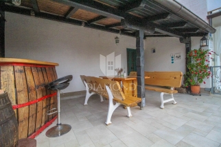 Novigrad okolica, prostrani stan sa velikom okućnicom i bazenom