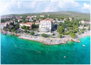 Hotel CRIKVENICA - The hotel is 10 meters from the crystal turquoise sea;