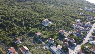 Urbanized plot in Radovići near the sea