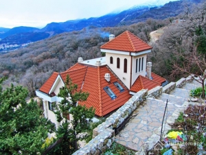 Vila na Budvanskoj rivijeri sa pogledom na more i Sveti Stefan