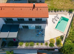 INSEL KRK, VRBNIK - moderne Villa mit Panoramablick auf das Meer