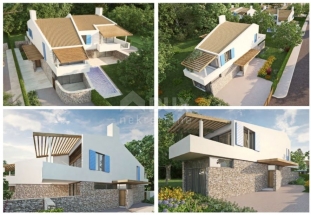 ISTRIA, LABIN Semi-detached villa under construction!