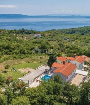 ISTRIA, RABAC - House with pool and sea view