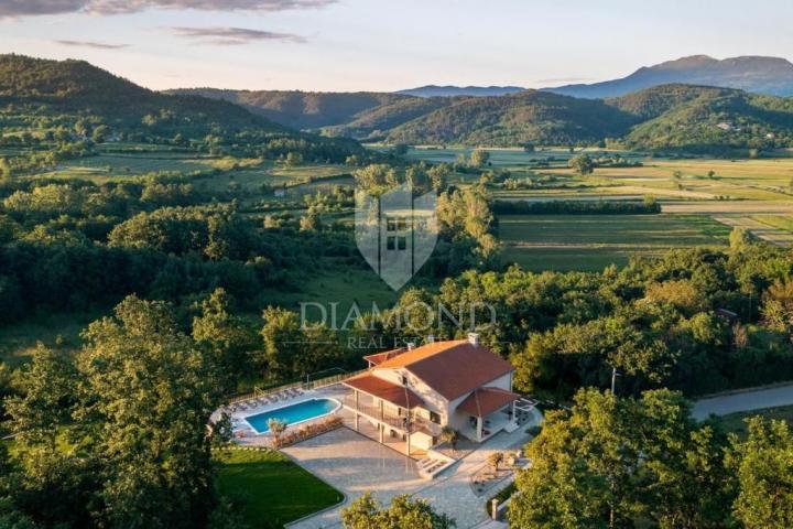 Pićan, surroundings, beautiful Villa surrounded by nature