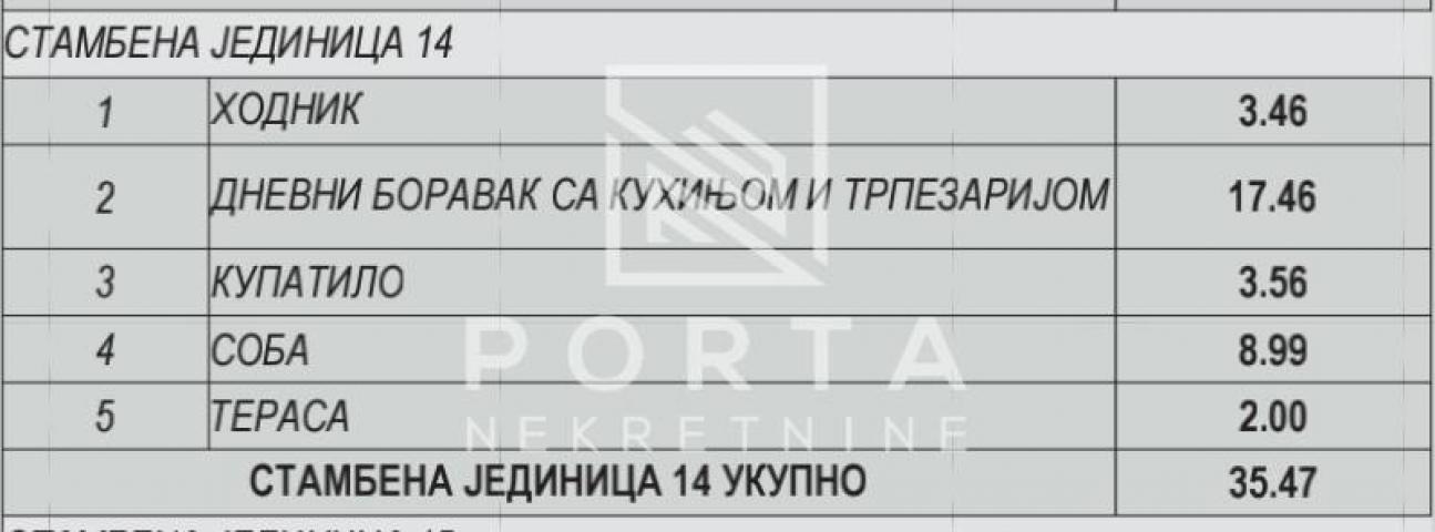Zlatibor, stan, 35. 47m2, 1. 5, lux ID#1327