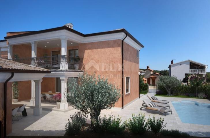 ISTRIA, MOMJAN - Semi-detached house with swimming pool