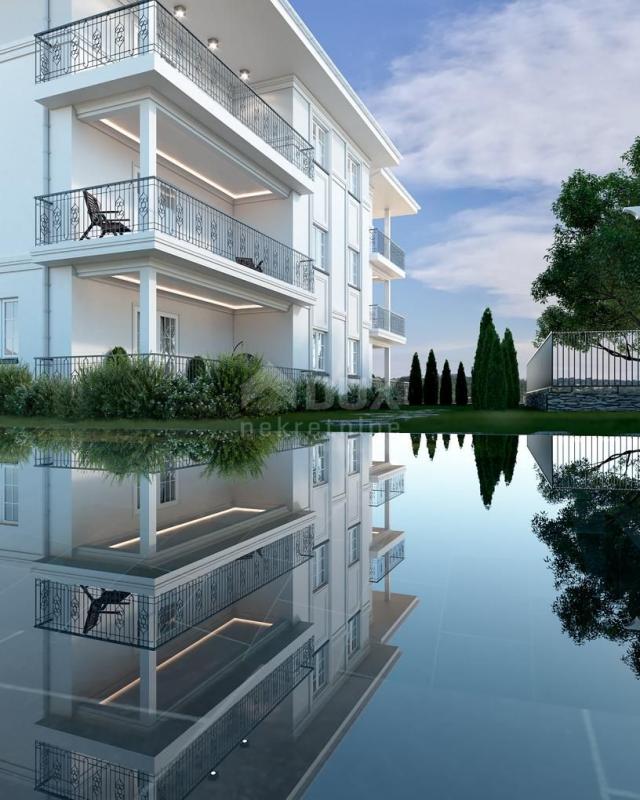 OPATIJA, IČIĆI - NEW - exclusive new building with swimming pool and panoramic sea view, larger apar