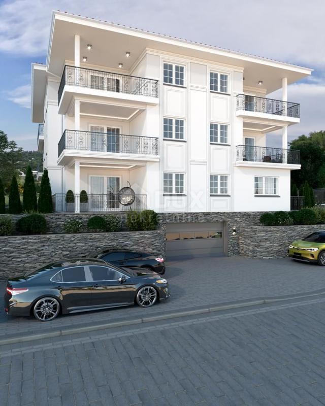 OPATIJA, IČIĆI - NEW - exclusive new building with swimming pool and panoramic sea view, larger apar