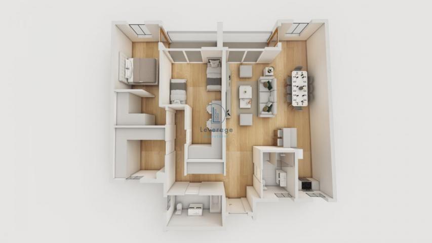 Lux stan u novogradnji u centru grada, 3. 5, 101 m2