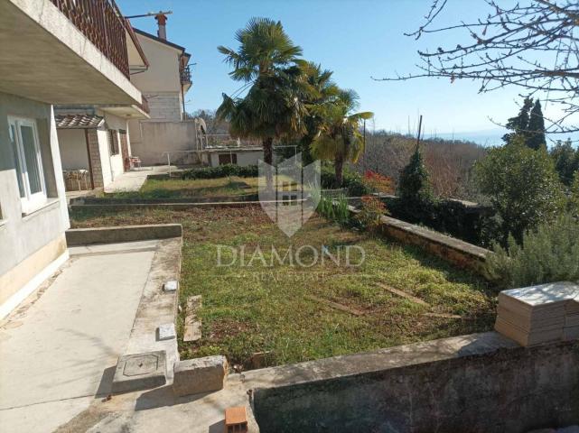 Matulji, surroundings, ground floor of a house with an open view of Kvarner