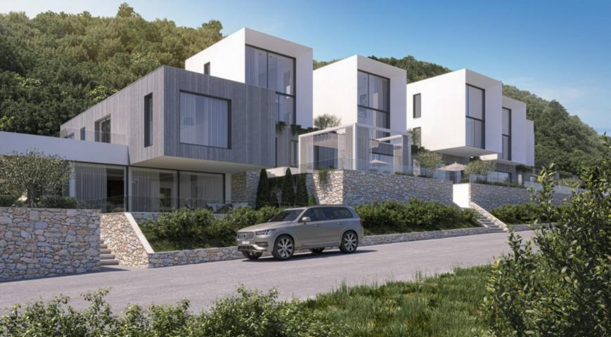 New modern townhouses with sea view