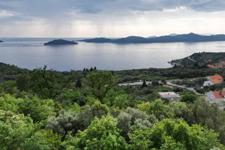 Dubrovnik - okolica, građevinsko zemljište 2532 s pogledom na more 