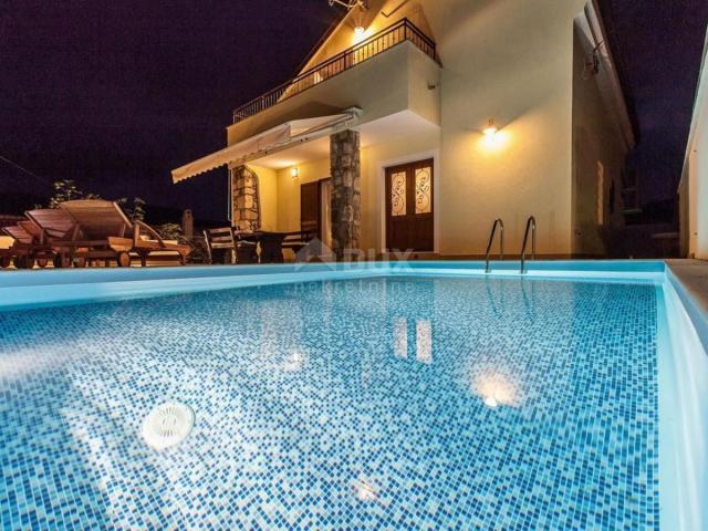 CRIKVENIČKA RIVIERA - Villa mit Schwimmbad und eigenem Wellnessbereich