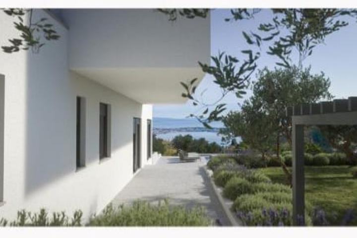 Seget, moderna vila s panoramskim pogledom na more