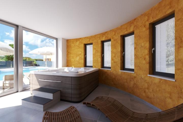 Istra, okolica Poreča prodaje se prekrasna moderna vila s bazenom i saunom