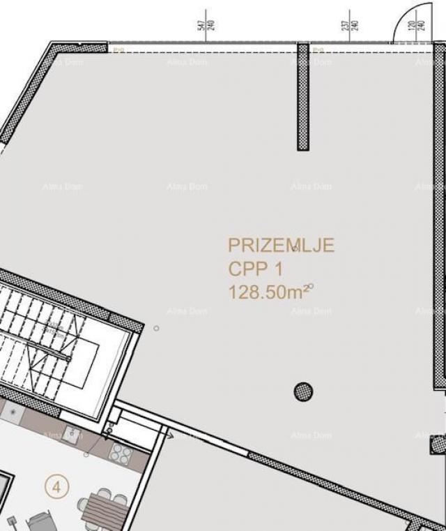 Business premise Sale of office space in a new business-residential project, Poreč