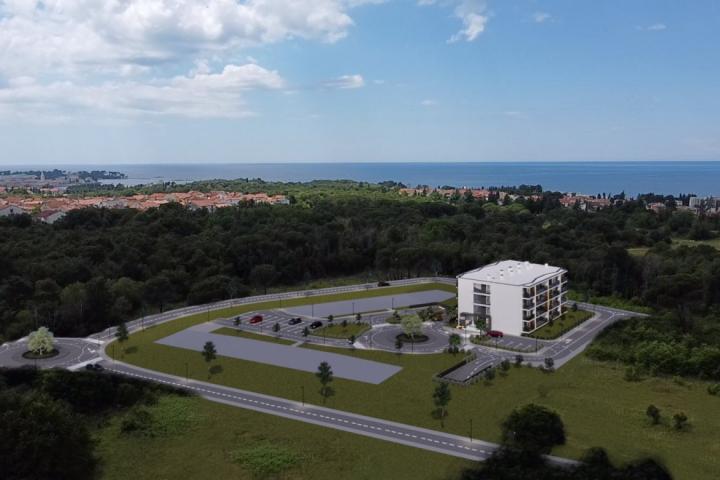 Istra, Poreč - moderan stambeni projekt, 800 m od mora, A 105, 1. kat NKP 80. 51 m2