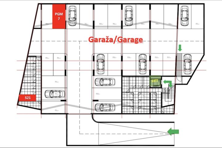 Istra, Poreč - moderan stambeni projekt, 800 m od mora, A 106, 1. kat NKP 83. 16 m2