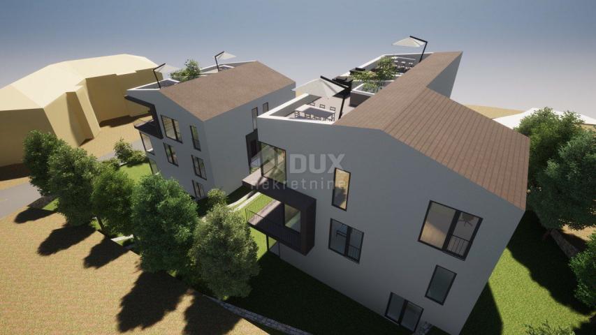 OPATIJA, PAVLOVAC - larger apartment 148m2, 3 bedrooms, roof terrace, new building near Opatija, vie
