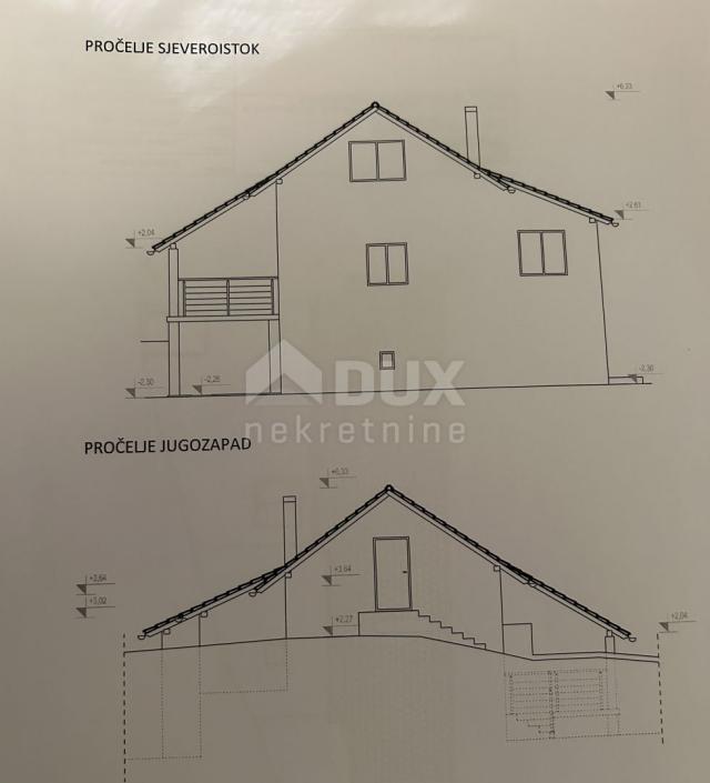 OTOČAC - Kuća s prostranom okućnicom i 2 gradilišta