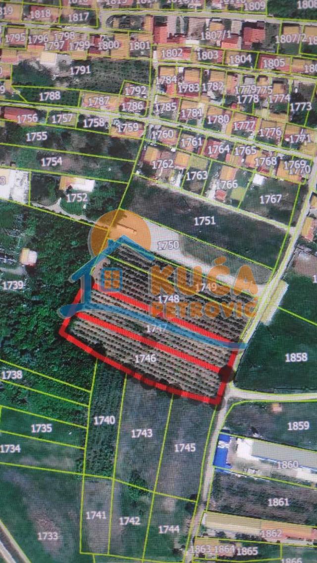 Ekskluzivna prodaja zemljišta u građevinskoj zoni, u blizini carine, 3212m2