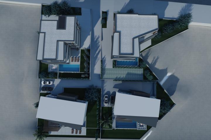 Pag, Novalja, NOVOGRADNJA, luksuzan četverosoban penthouse s bazenom