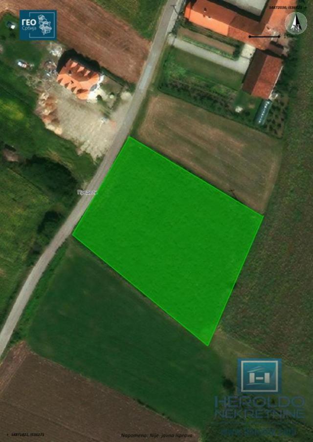 Na prodaju poljoprivredno zemljište u Bigrenici
