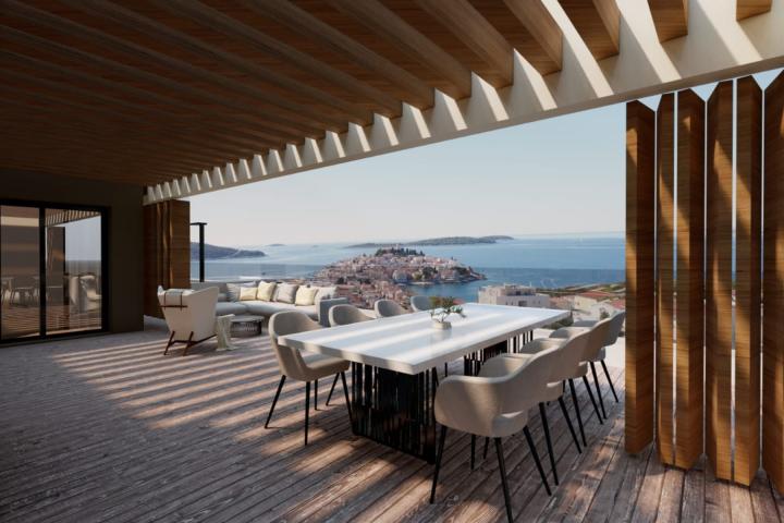 Primošten, luksuzan dvosoban stan s pogledom na more