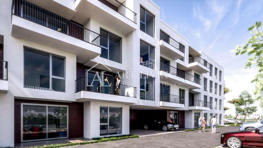 Istrien, Umag – attraktive Ein-Zimmer-Wohnung im Erdgeschoss in toller Lage