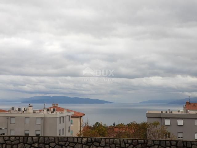 SRDOČI - Wohnung 140m2 DB+3S mit Panoramablick auf das Meer + Garten 175m2 zu vermieten