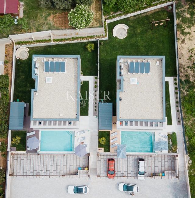 Insel Krk, Baška - Luxusvilla mit Pool