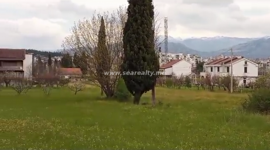 Land of 842m2 for sale, Podgorica, Zabjelo