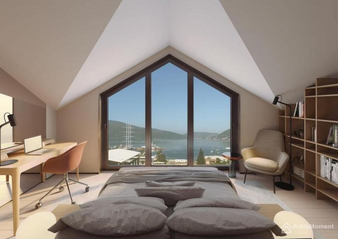 Luxury penthouse in Porto Montenegro with panoramic sea views