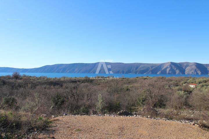Krk, surroundings, building land with sea view! ID 531