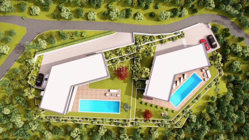 Mošćenička Draga - zemljište s projektom, 1 215 m2
