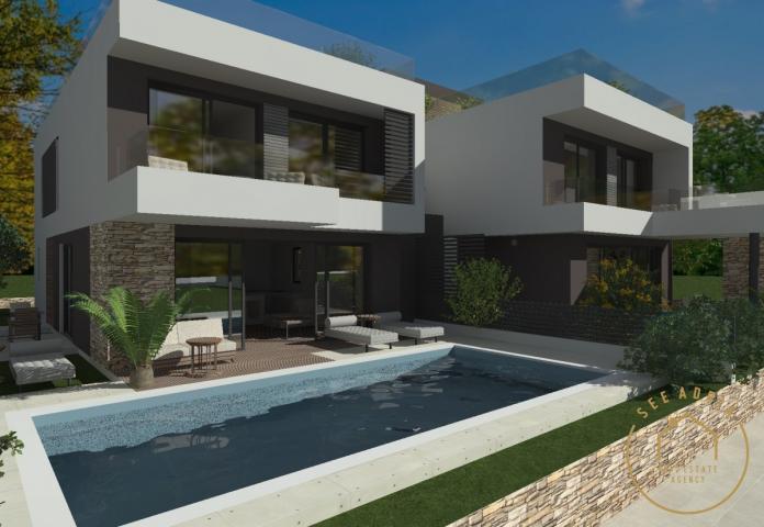 CONTESSA 5; Moderna kuća u nizu sa bazenom