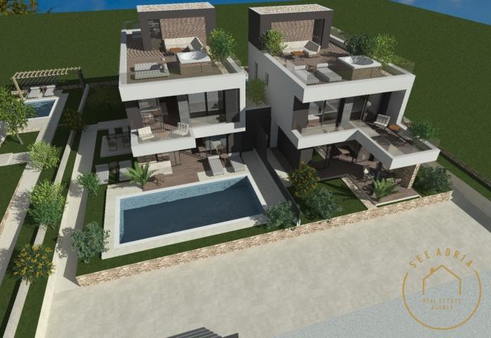 CONTESSA 5; Moderna kuća u nizu sa bazenom