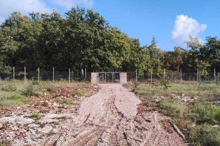 Istra, Kranjčići, građevinsko zemljište 10353m2, građevinska dozvola za izgradnju seoskog imanja