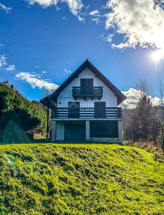 GORSKI KOTAR-Prekrasna kuća u Nacionalnom parku Risnjak