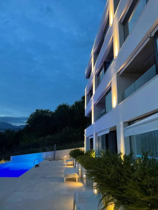 Rent of a two-bedroom penthouse in Tivat