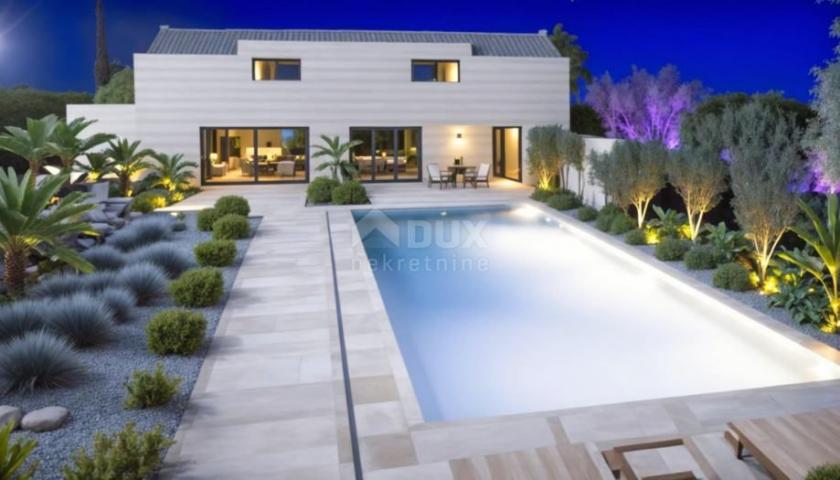 ZADAR, ZATON - Newly built villa with indoor and outdoor pool