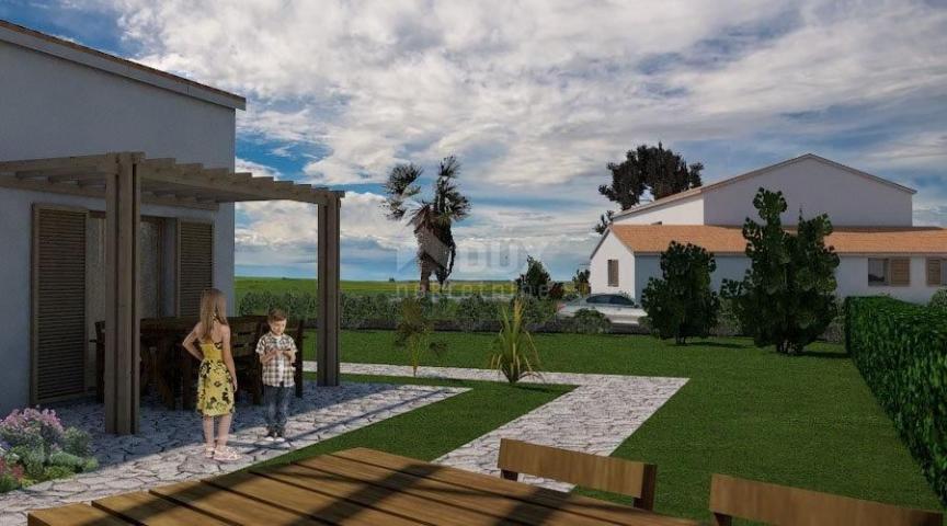 ISTRIA, ŠTOKOVCI. Land with project and building permit