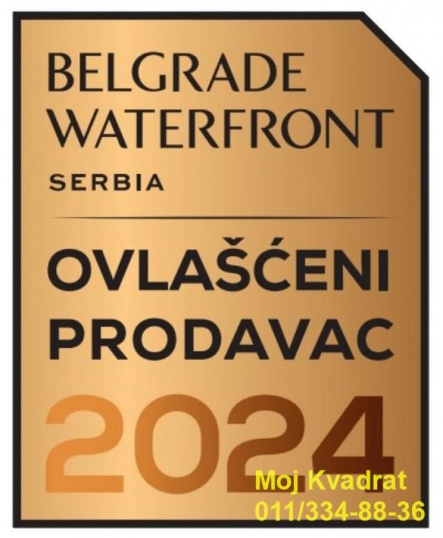 Savski venac, Beograd na vodi - BW Quartet 3, 115m2 - BEZ PROVIZIJE ZA KUPCE!