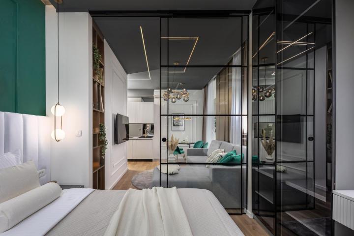 Rijeka, Centar, novouređen luksuzan stan NKP 105 m2 s tri apartmana