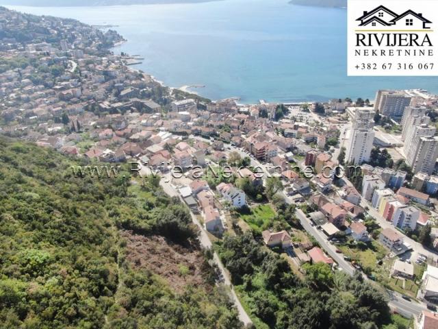 Urbanized land with sea view Igalo Herceg Novi