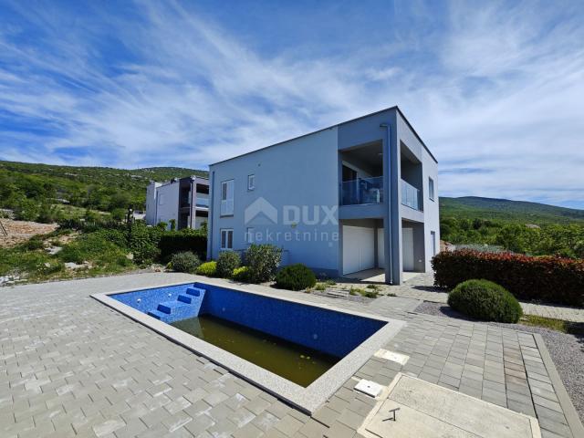 KLENOVICA - Apartment with shared pool and sea view