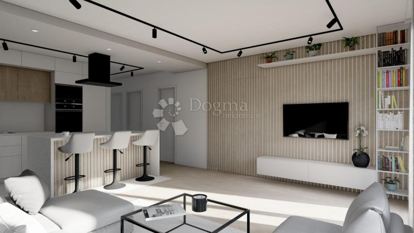 Trešnjevka, novogradnja, 4-sobni stan u urbanoj vili  (75, 46 m2)